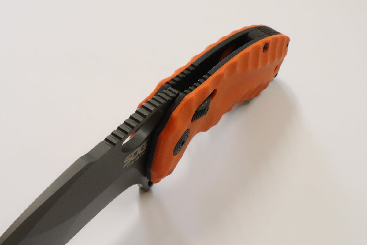 SOG]KIKU XR LTE BLAZE ORANGE G10 + CARBON – KIKUKNIVES_JP