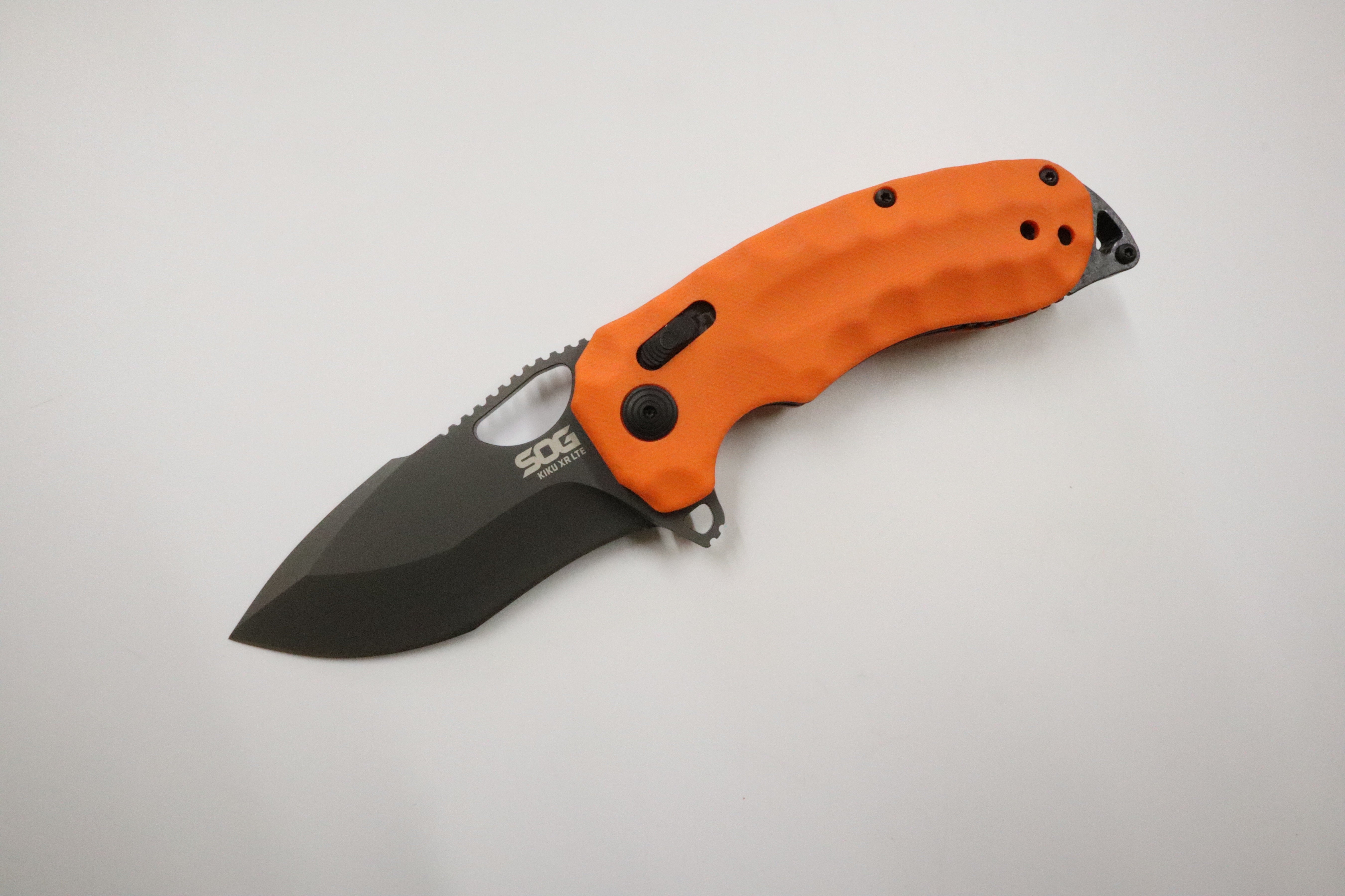 SOG]KIKU XR LTE BLAZE ORANGE G10 + CARBON – KIKUKNIVES_JP